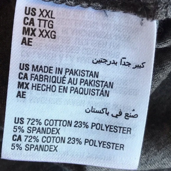 New Alfani Sleep Pajama Pants Men's size XXL Charcoal Gray w/Pockets Drawstring - Picture 13 of 16